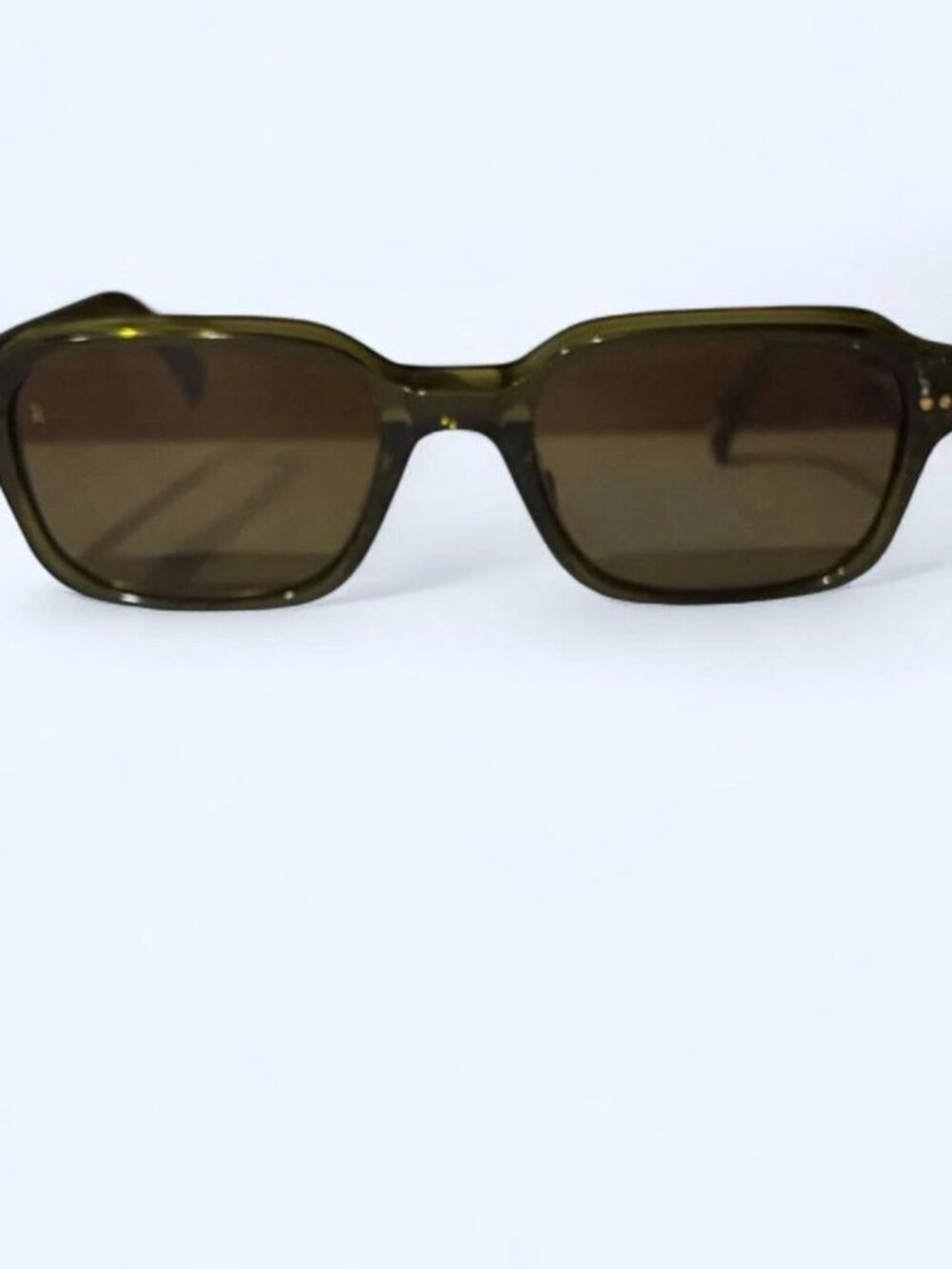 RAEN Rhyme Olive Green Sunglasses w/ Original Case